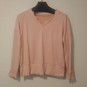 Shewin woman rib top pink new